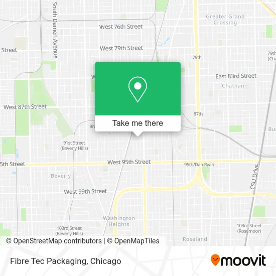 Fibre Tec Packaging map