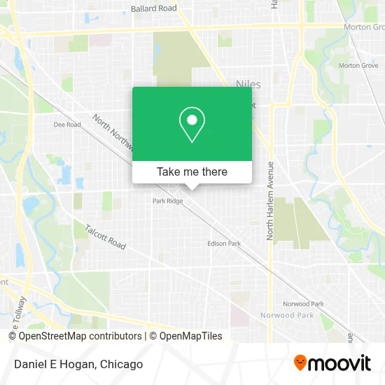 Daniel E Hogan map
