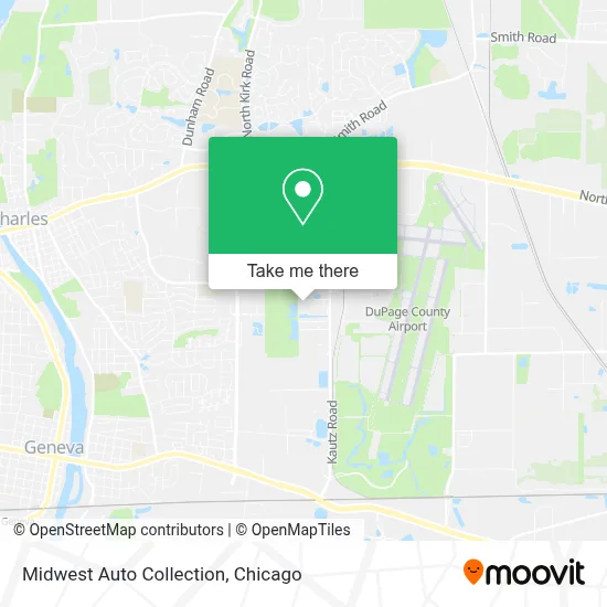 Midwest Auto Collection map