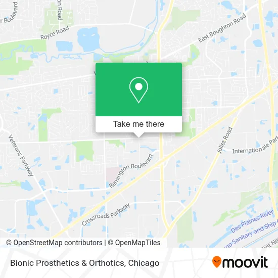 Bionic Prosthetics & Orthotics map