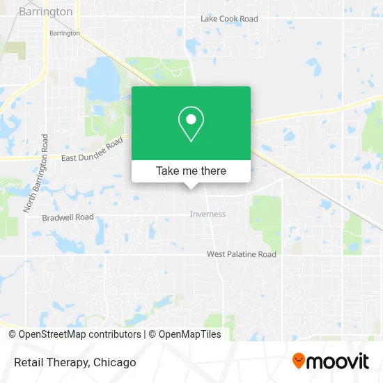 Retail Therapy map