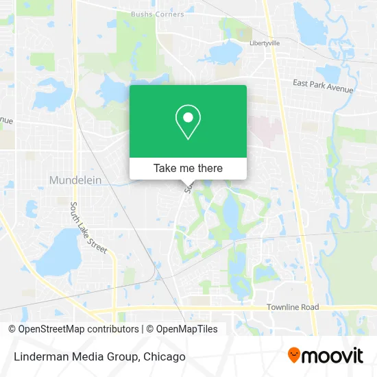 Linderman Media Group map