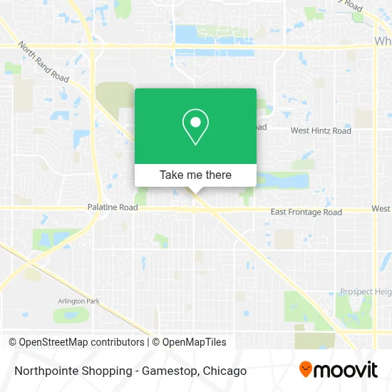 Northpointe Shopping - Gamestop map