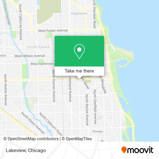 Lakeview map
