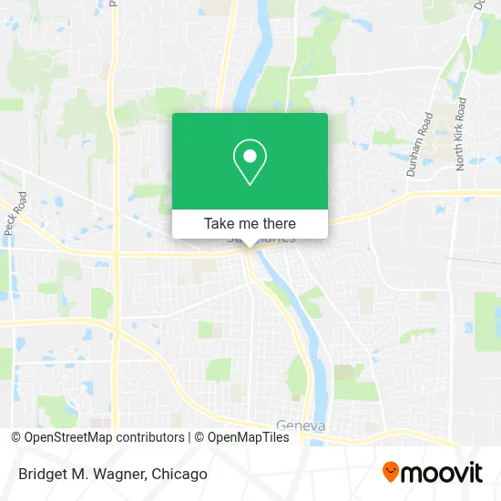 Bridget M. Wagner map