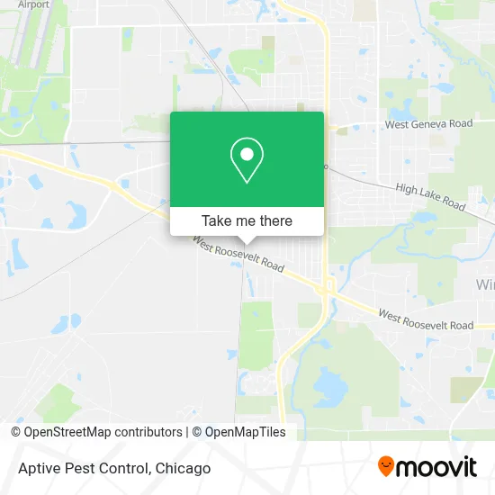 Aptive Pest Control map