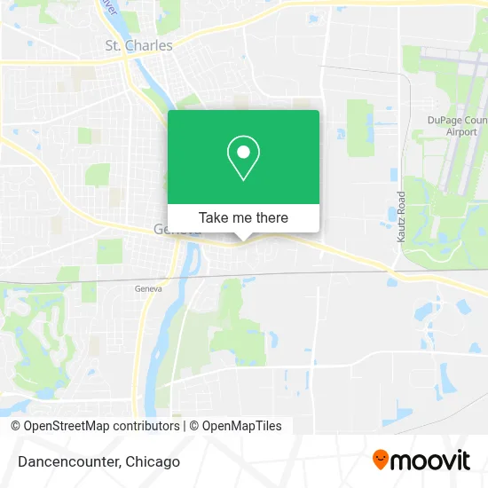 Dancencounter map