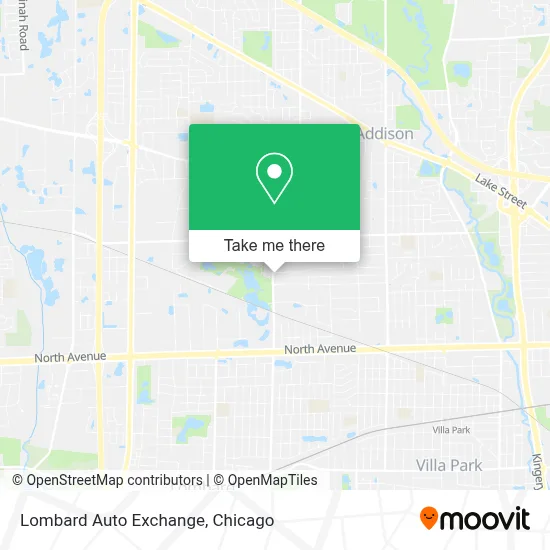 Lombard Auto Exchange map