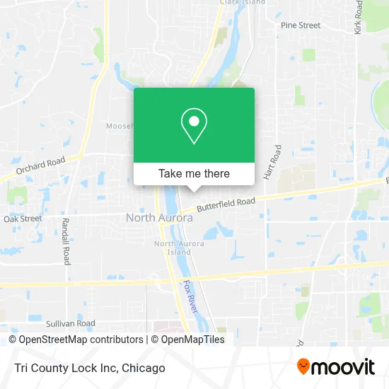 Tri County Lock Inc map