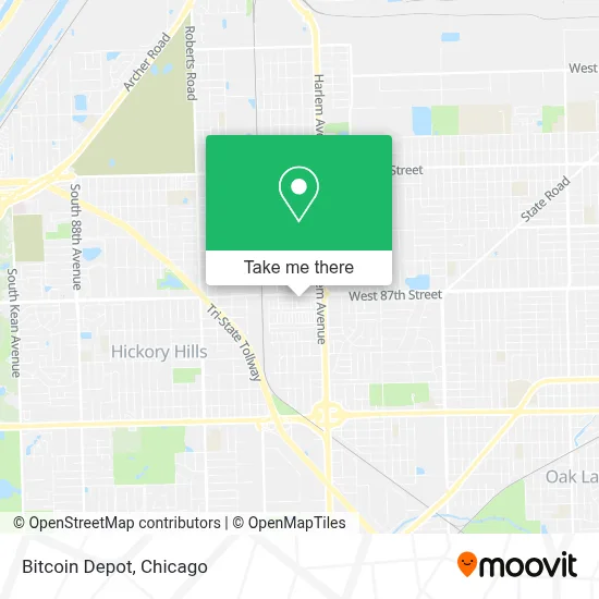 Bitcoin Depot map