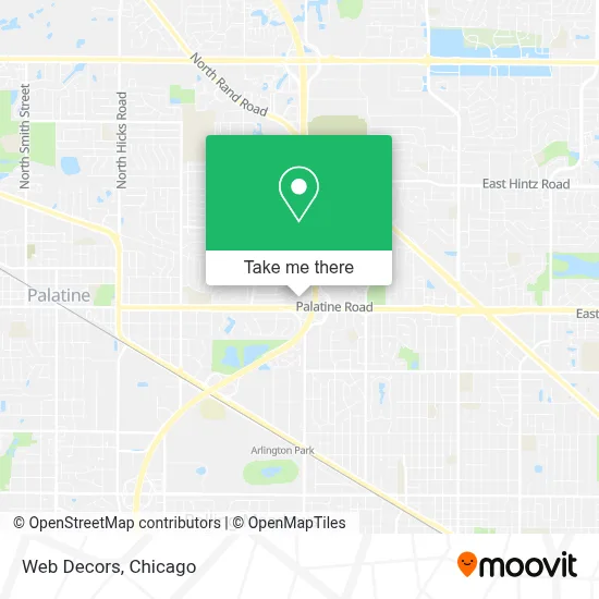 Web Decors map