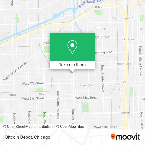 Bitcoin Depot map