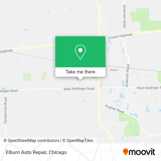 Elburn Auto Repair map