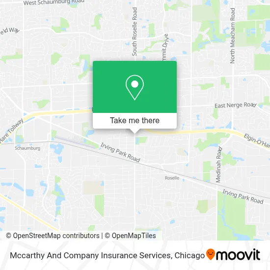 Mccarthy And Company Insurance Services map
