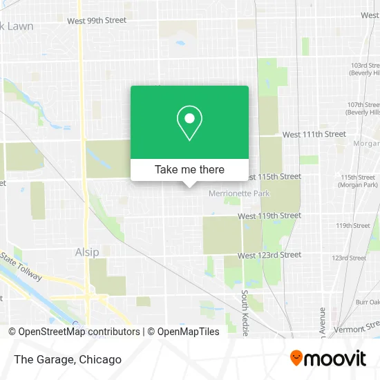 The Garage map