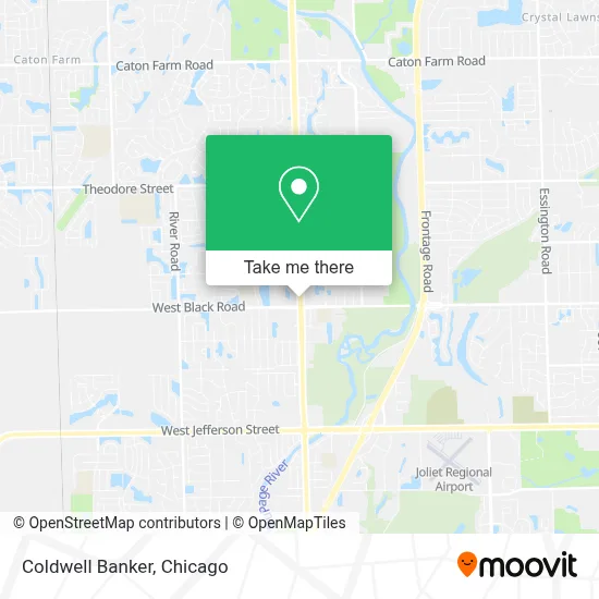 Coldwell Banker map