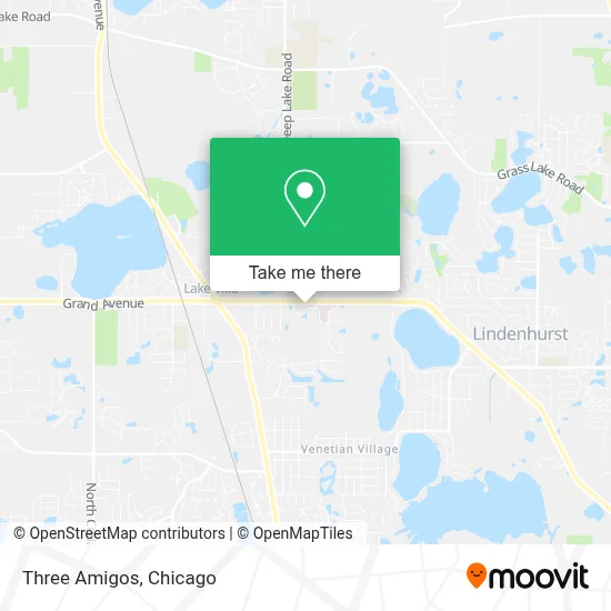 Three Amigos map