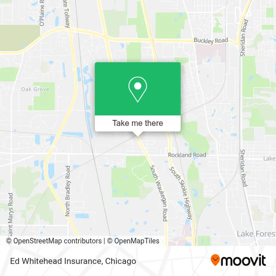 Ed Whitehead Insurance map