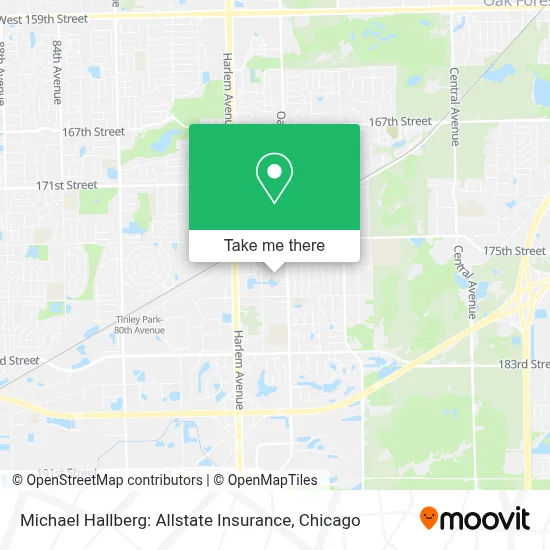 Michael Hallberg: Allstate Insurance map