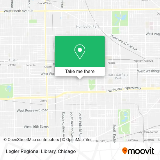 Legler Regional Library map