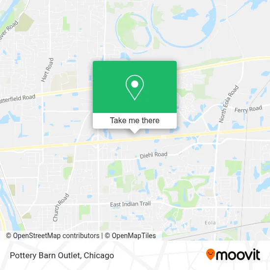 Pottery Barn Outlet map