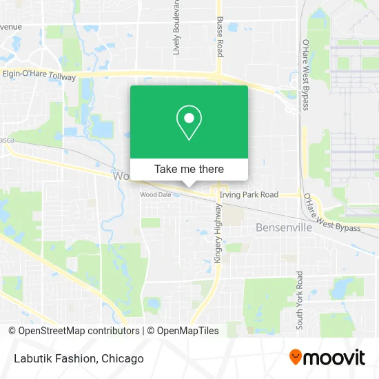 Labutik Fashion map