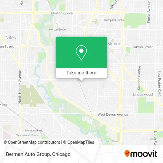 Berman Auto Group map