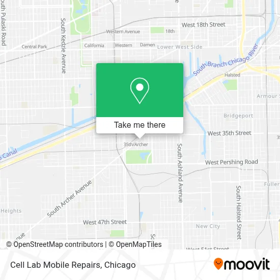 Cell Lab Mobile Repairs map