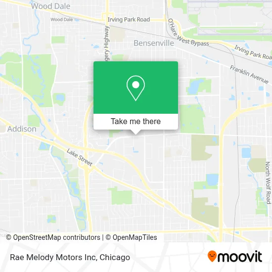 Rae Melody Motors Inc map