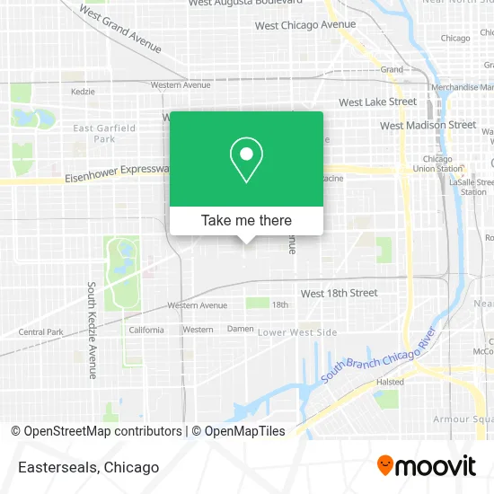 Easterseals map