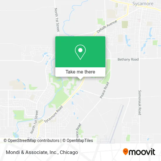 Mondi & Associate, Inc. map