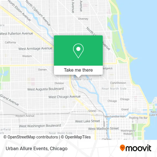 Urban Allure Events map