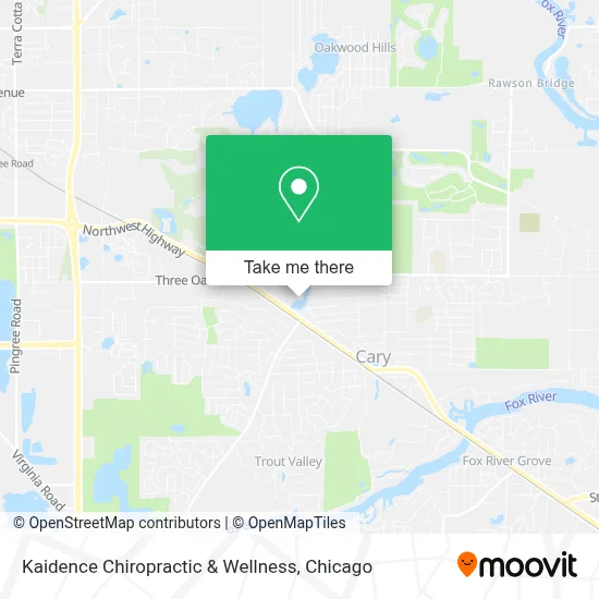 Kaidence Chiropractic & Wellness map