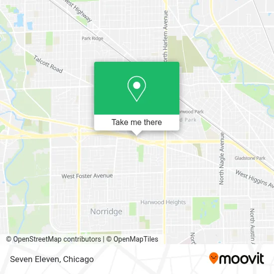 Seven Eleven map