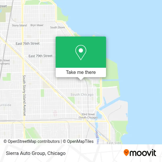 Sierra Auto Group map