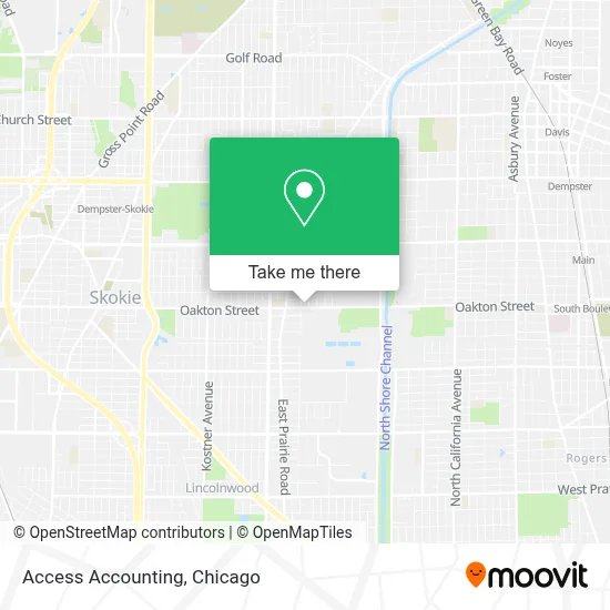 Access Accounting map