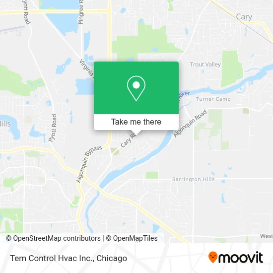 Tem Control Hvac Inc. map