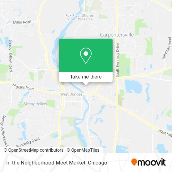 In the Neighborhood Meet Market map