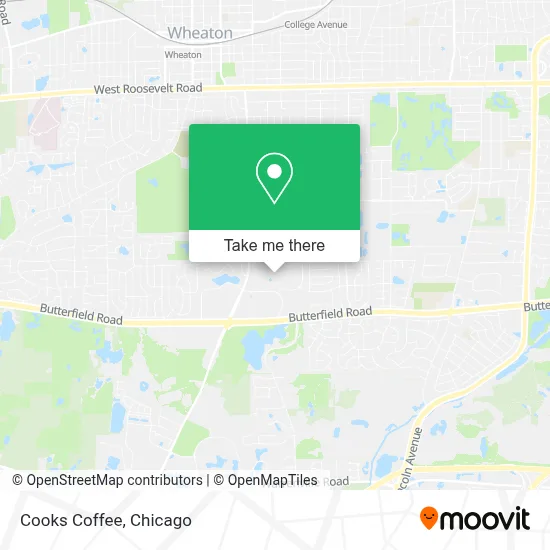 Cooks Coffee map