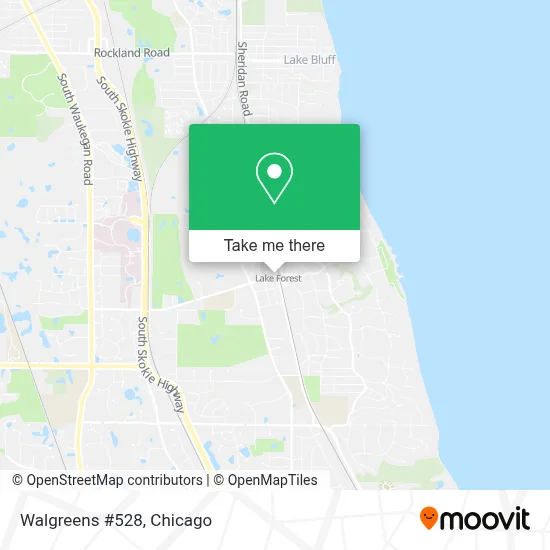 Walgreens #528 map