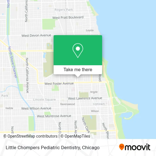 Little Chompers Pediatric Dentistry map