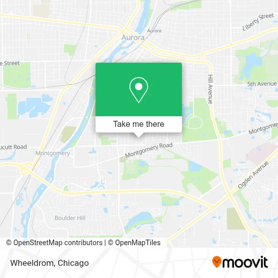 Wheeldrom map
