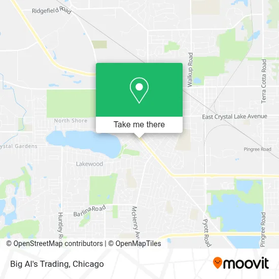 Big Al's Trading map