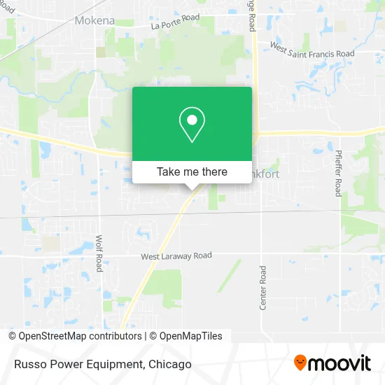 Russo Power Equipment map