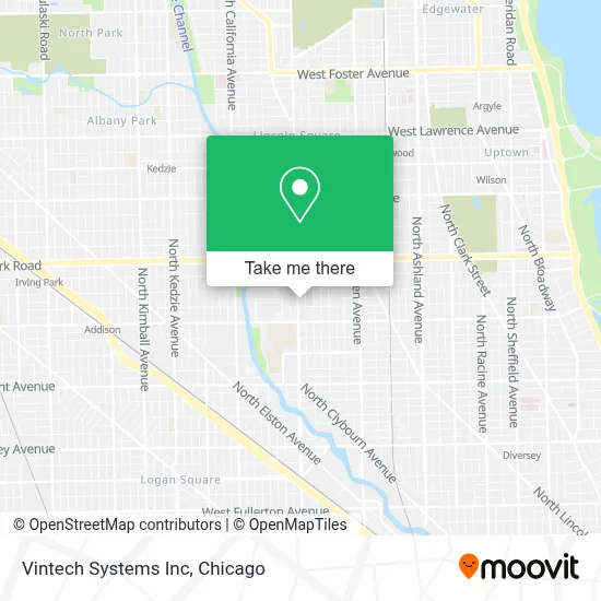 Vintech Systems Inc map