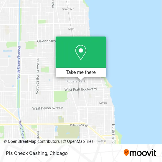Pls Check Cashing map