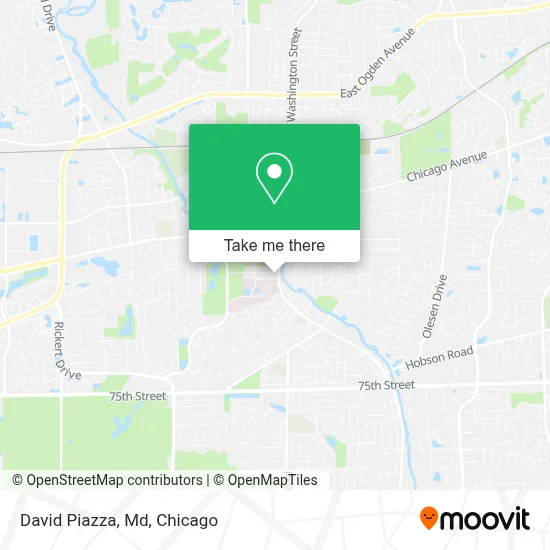 David Piazza, Md map