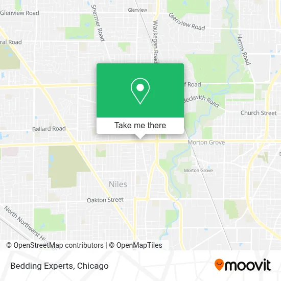 Bedding Experts map