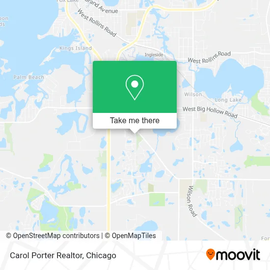 Carol Porter Realtor map