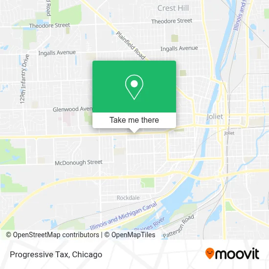 Progressive Tax map